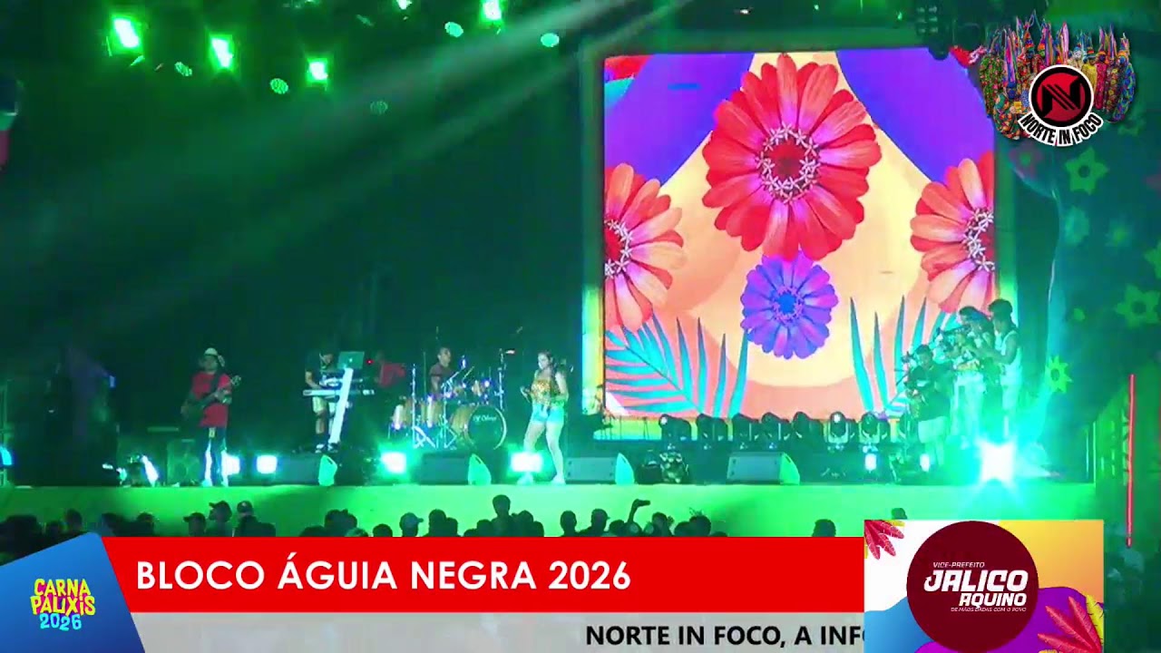CARNAPAUXIS 2026, BLOCO ÁGUIA NEGRA, ÓBIDOS - PA