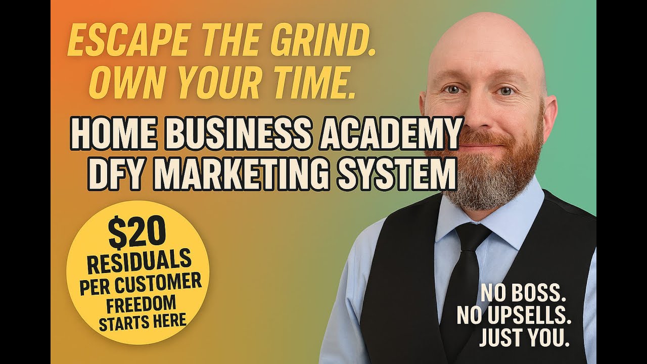 Home Business Academy DFY Marketing System Full Breakdown + Funnel Builder
