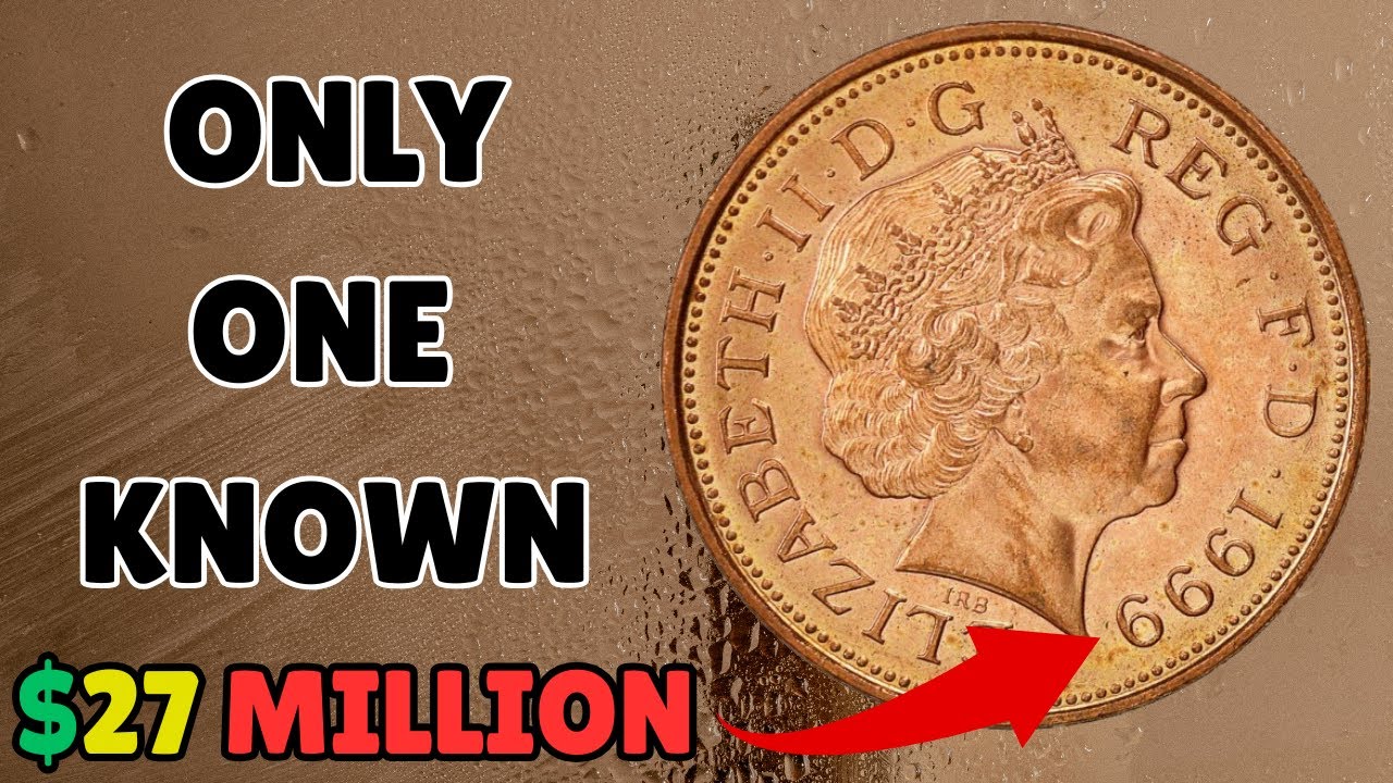 1999 Elizabeth II Two Pence Coin Worth $27 Million &ndash; Rarest UK Coin Ever!