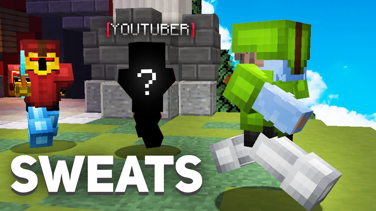 Beating Sweats & Youtube Rank In Bedwars (Solo Queuing)