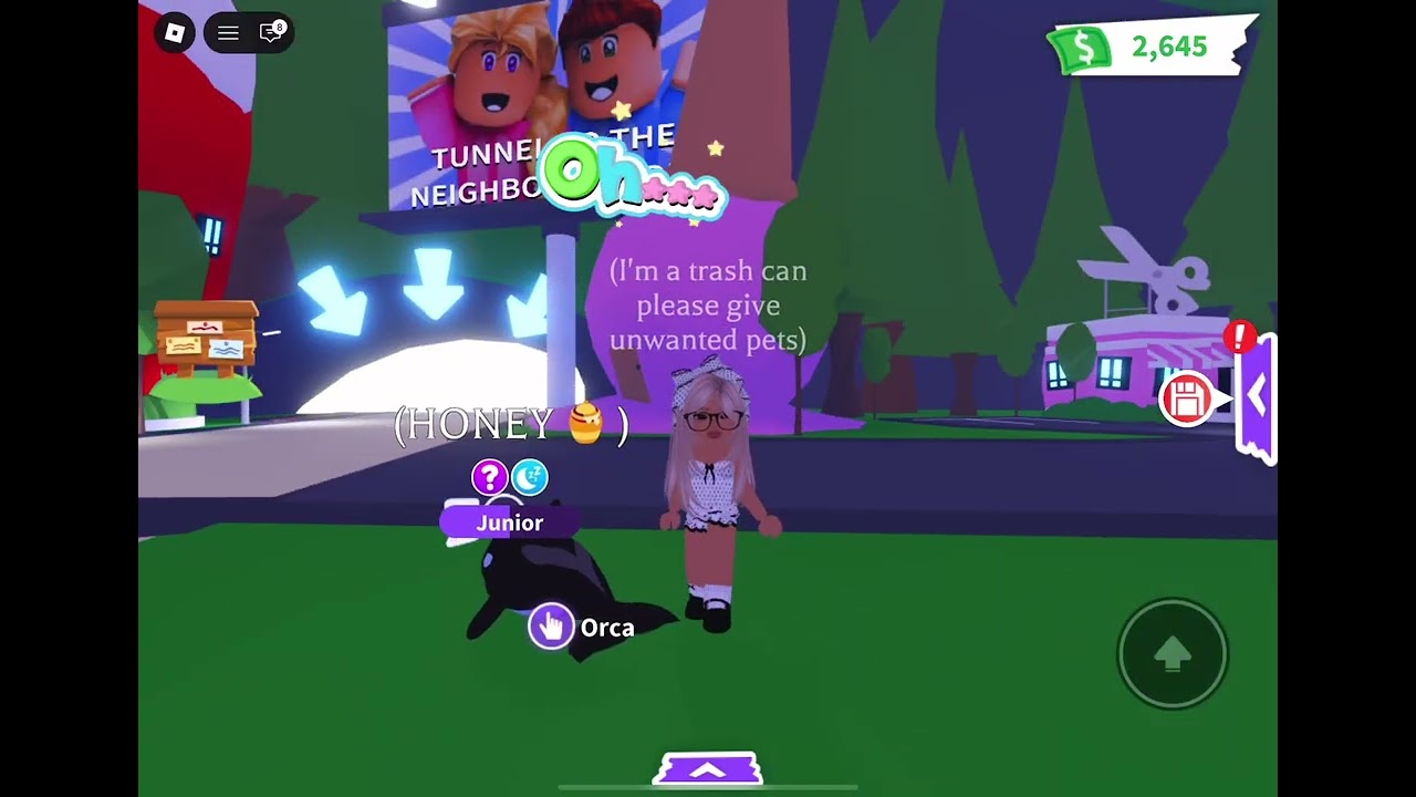Come make a neon rabbit with me in adopt me AGAIN!!