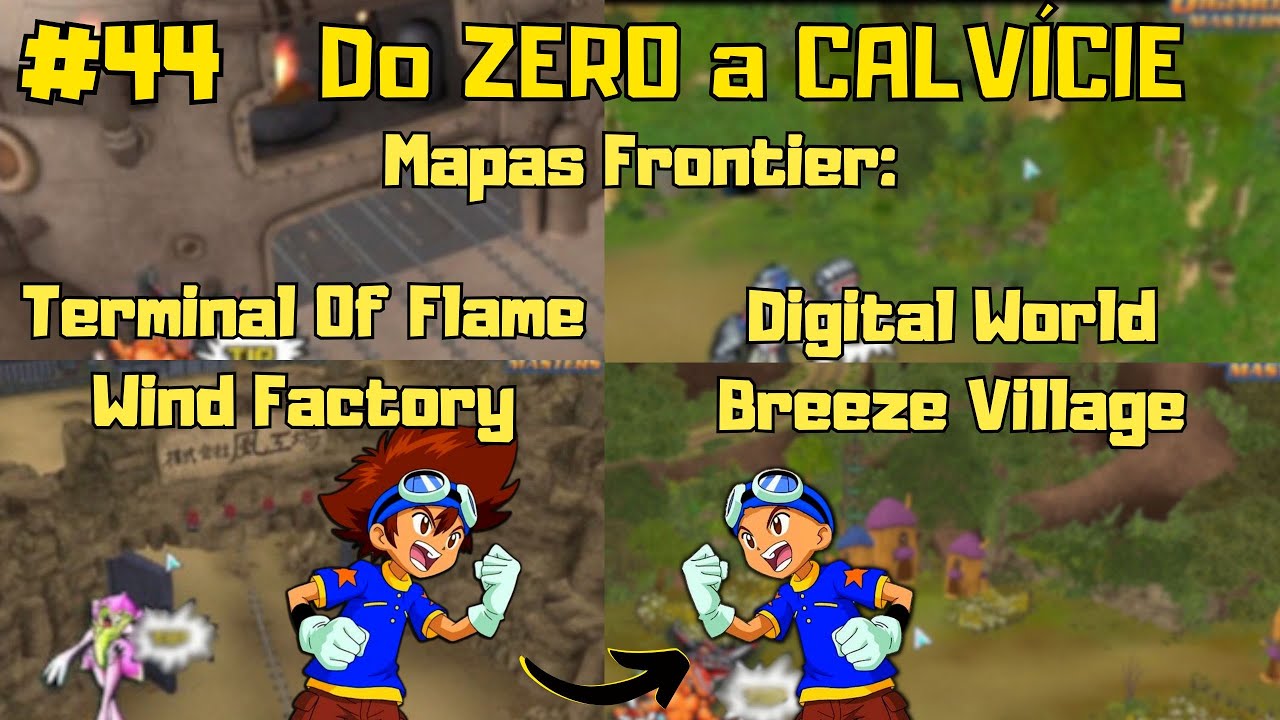 Mapas Frontier - Do Zero a Calvicie #44 - Digimon Masters Online