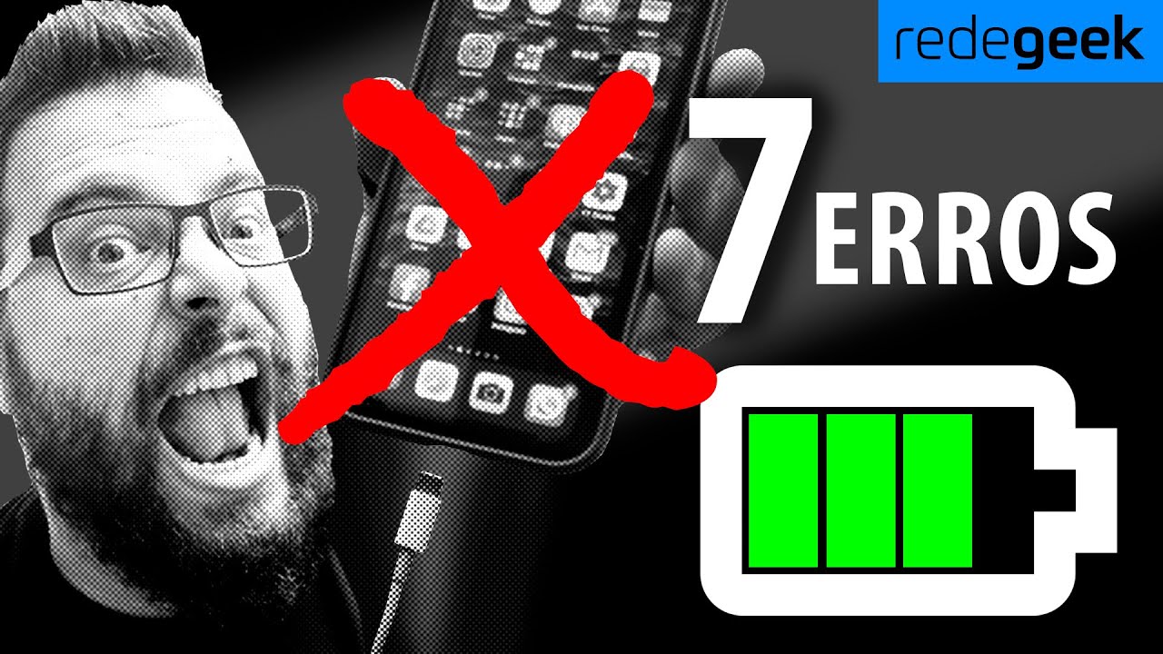 7 ERROS na hora de CARREGAR O CELULAR
