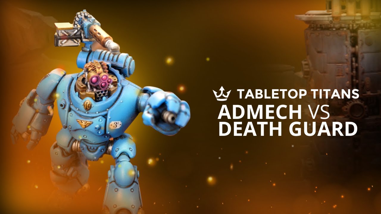 Admech vs Death Guard - Battle of Renown - Warhammer 40k Battle Report