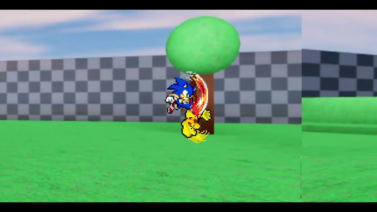 Sonic vs mario in random places:EP1 S1 (joke) (READ DESC)