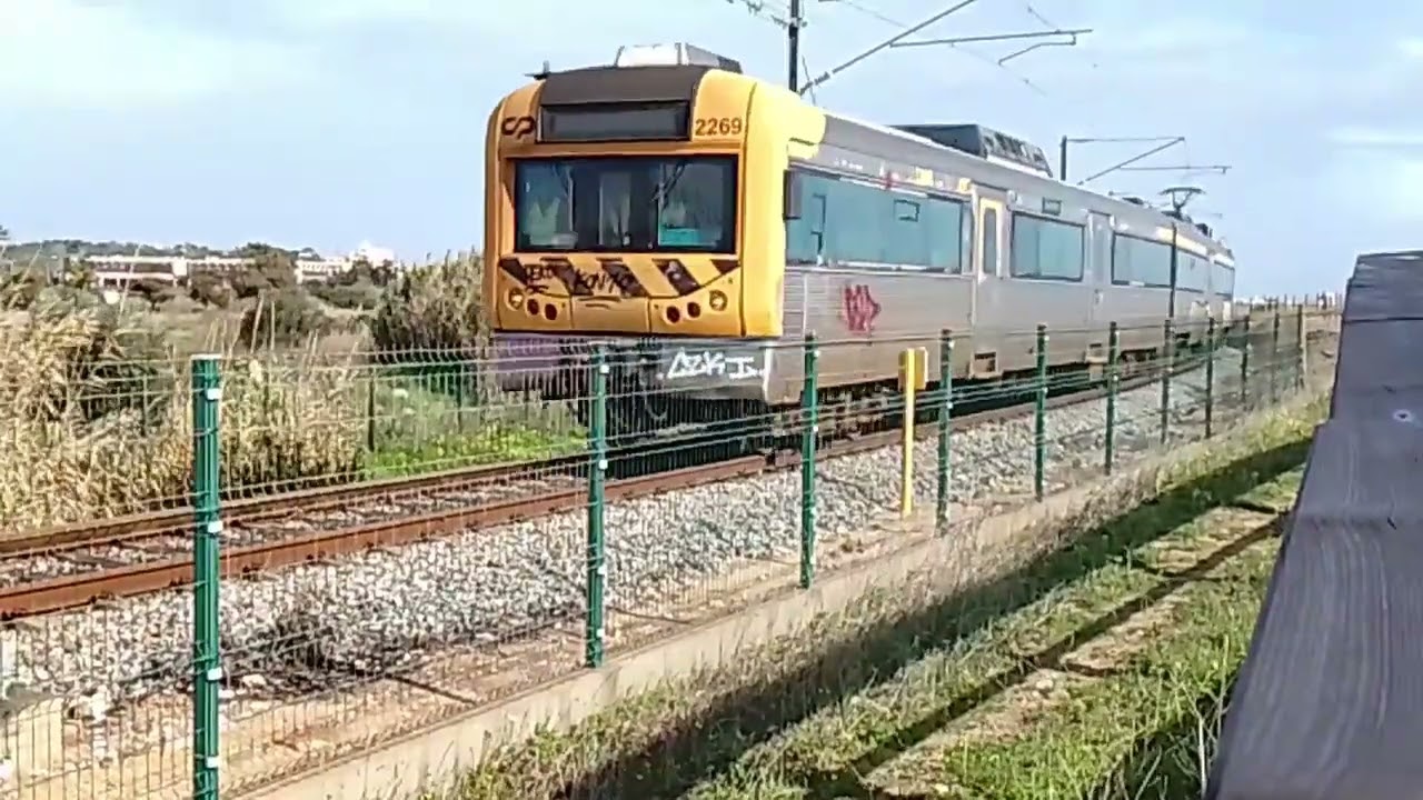 27 JAN 2026 - Primeiro Comboio Eléctrico a chegar a Lagos - Linha do Algarve