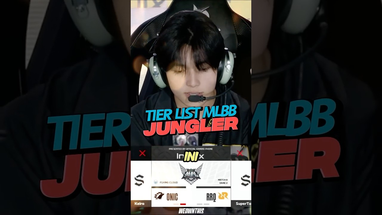TIER LIST HERO MLBB ROLE JUNGLER SPEK KAIRI! #MLBBIDCreator #MLBBTierList #KoLIus