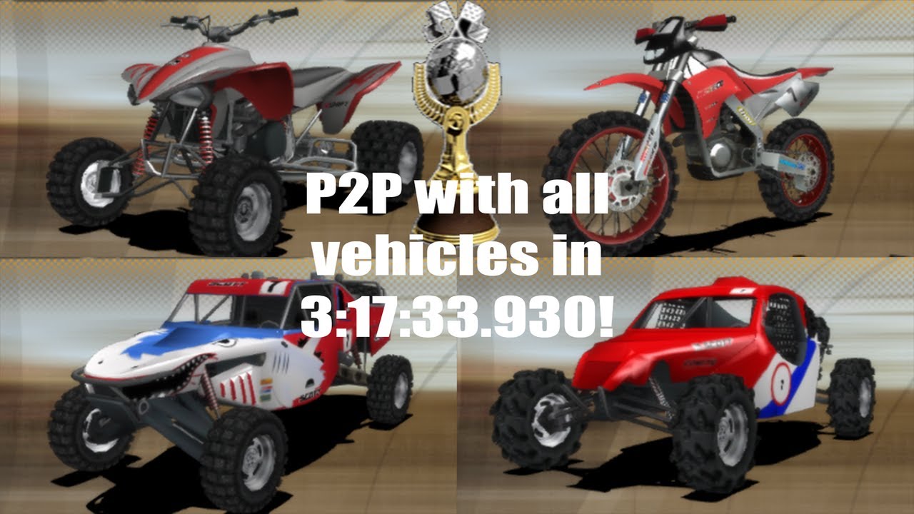 ATV Offroad Fury 4: P2P(All Vehicles) 