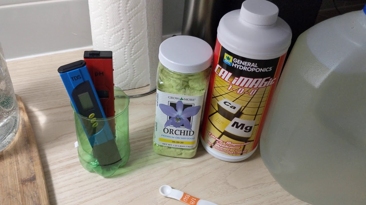 my orchid fertilizing mix