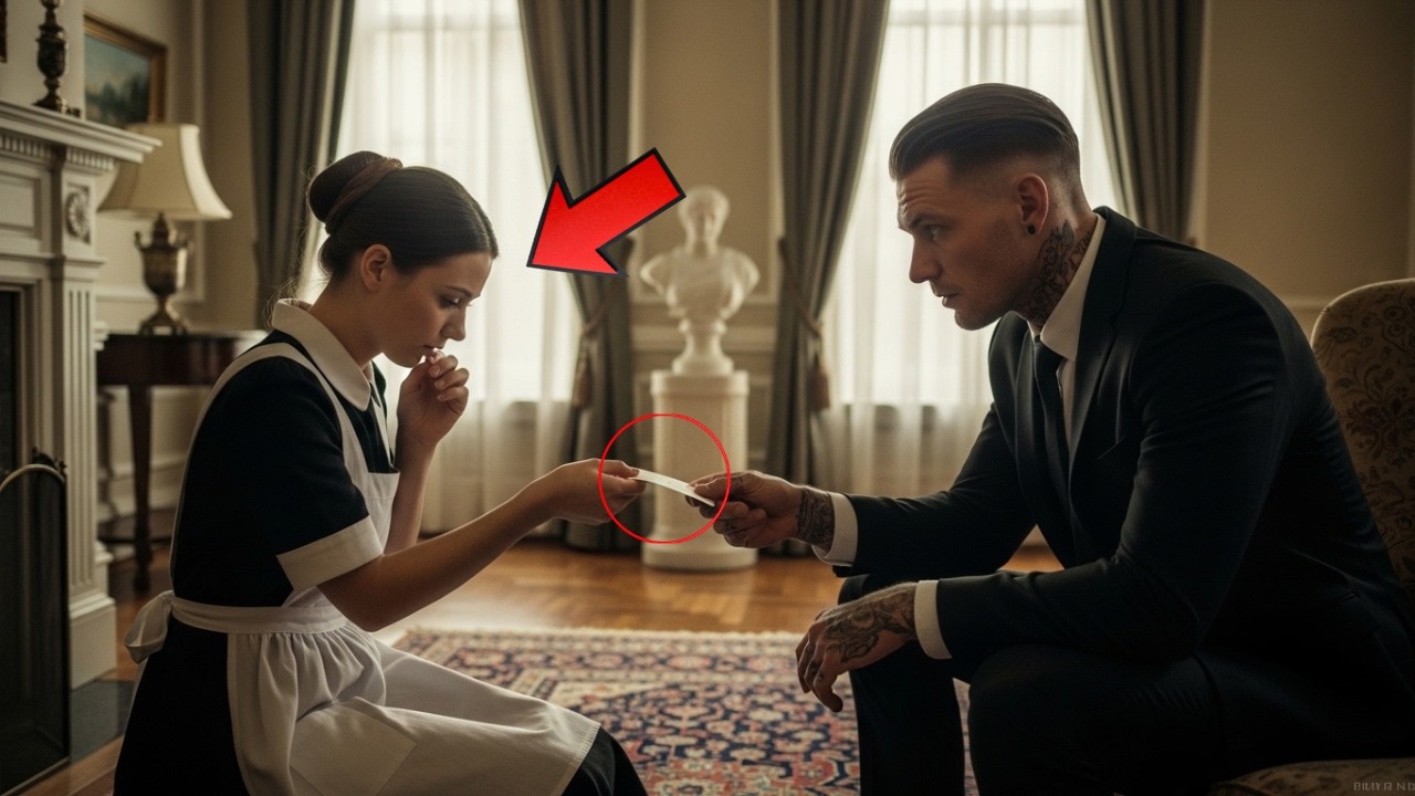 “They Took My Son.” The Maid’s Secret Note Left the Mafia Boss Frozen