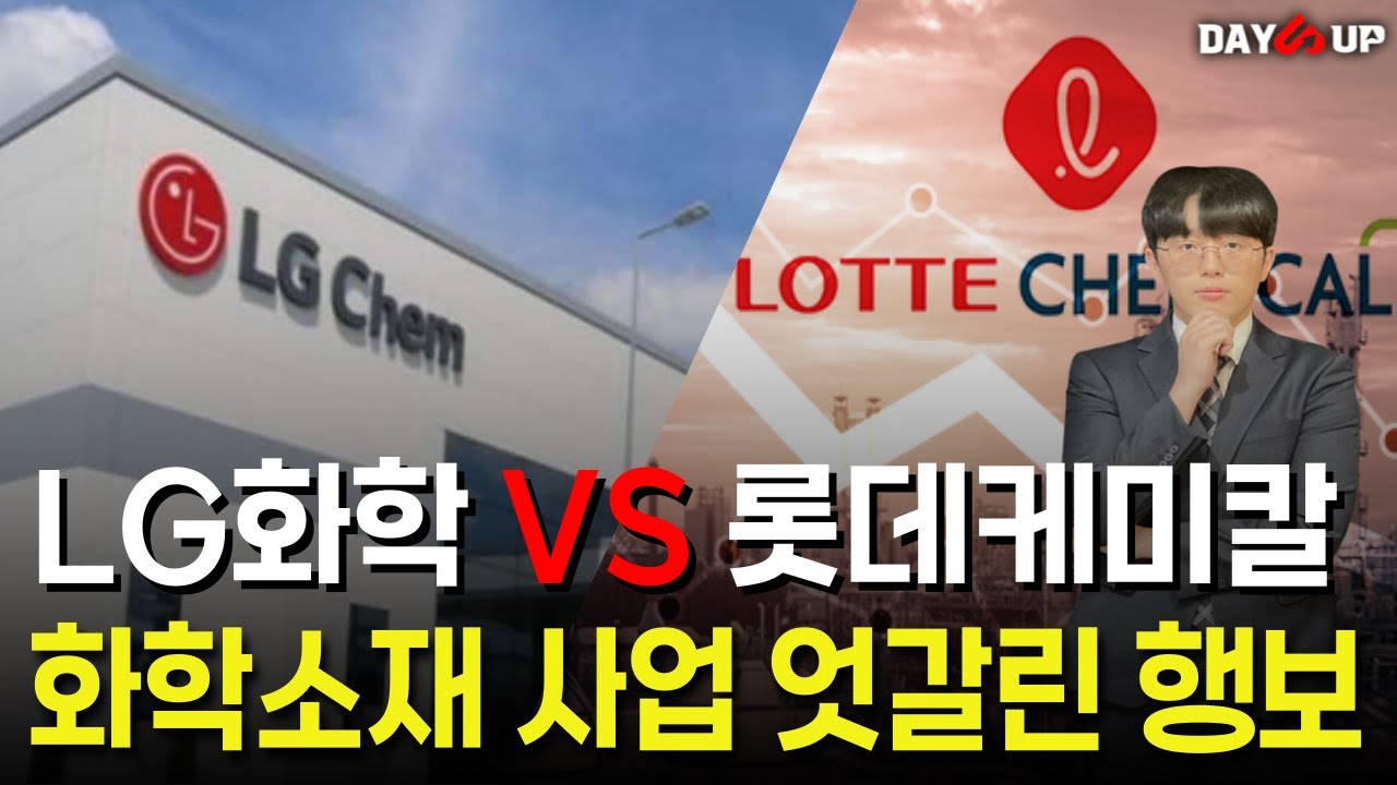 [롯데케미칼 VS LG화학] 같은 석유화학 기업인데, 실적이 다른 이유는??