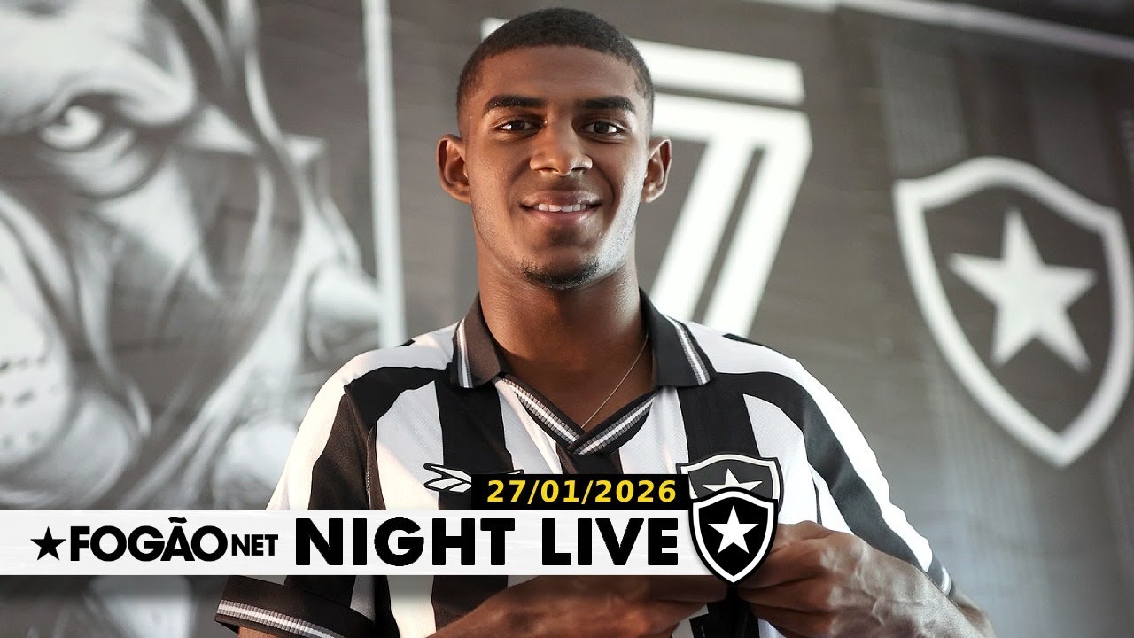 NIGHT LIVE: BOTAFOGO ANUNCIA CONTRATAÇÃO DO ALVINEGRO WALLACE DAVI