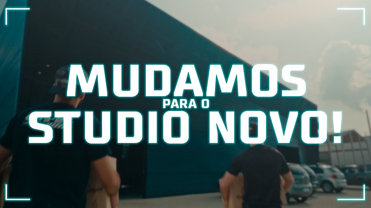 MUDAMOS PARA O STUDIO NOVO!