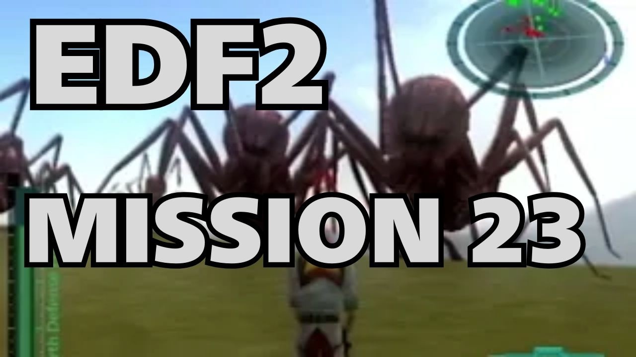 Earth Defense Force 2 Gameplay (PS2) | Mission 23 | No Commentary
