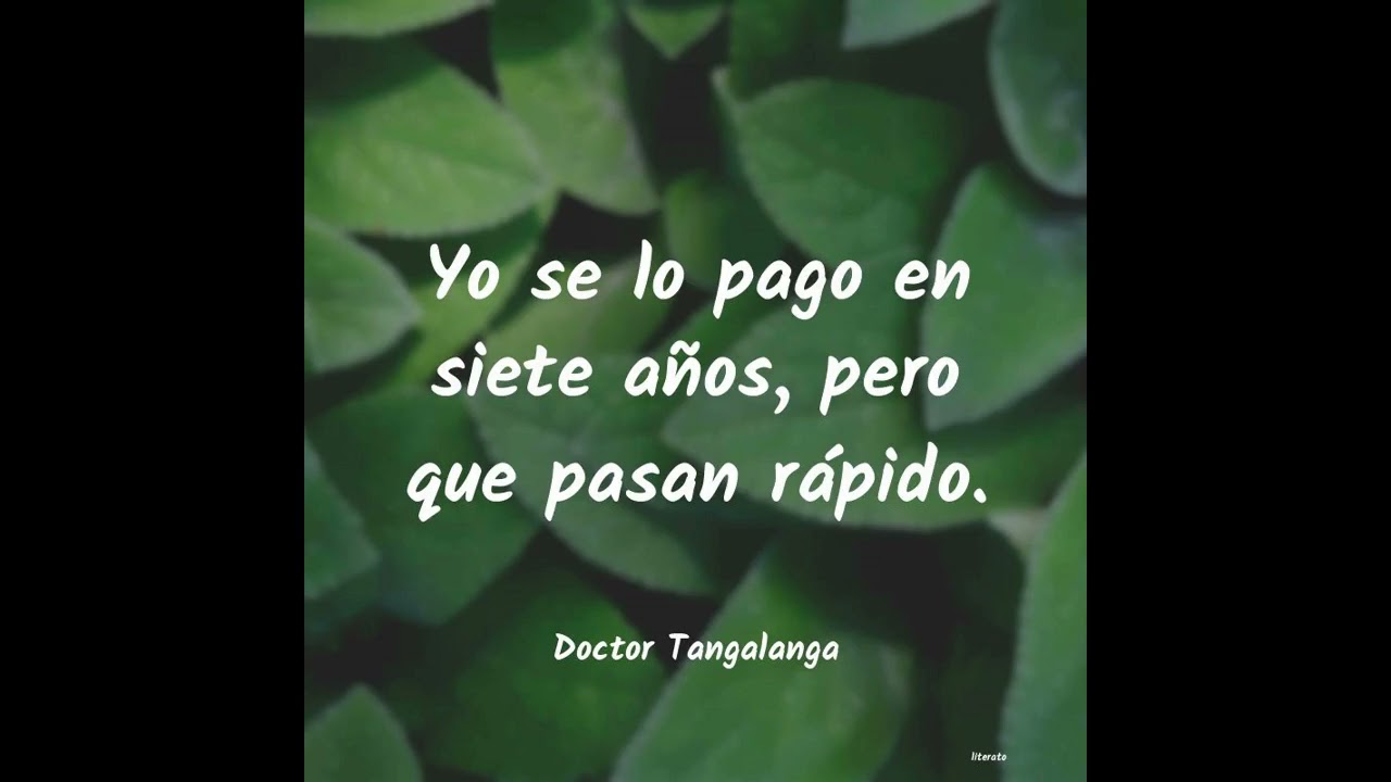 08 - seis dedos / Dr. Tangalanga