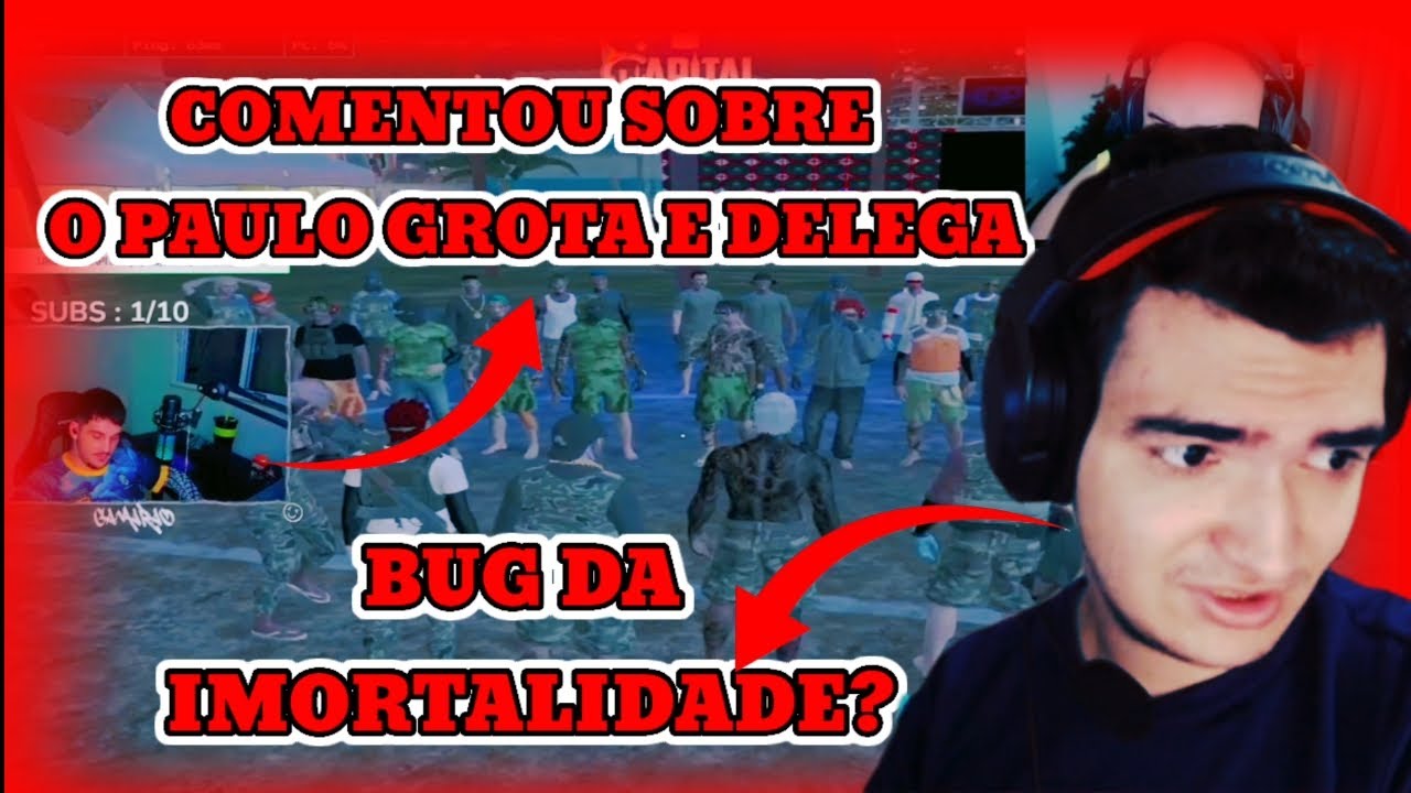 🔥CHARADA REAGINDO AO D.COSTA😱 BUG PESADO TÃO SE APROVEITANDO NA CIDADE?/// GTA RP
