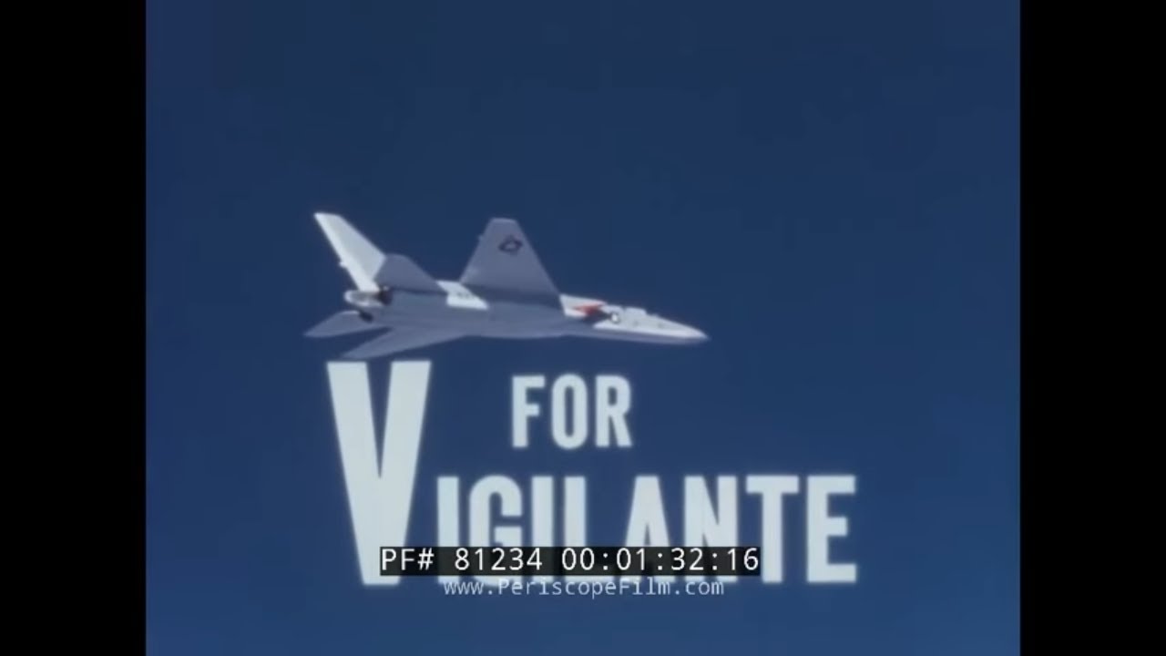 NORTH AMERICAN A3J VIGILANTE / A-5 AIRCRAFT   PROMOTIONAL FILM 81234