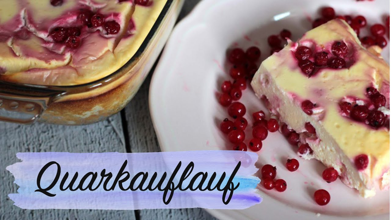 [REZEPT] QUARKAUFLAUF / Perfekt zum Abnehmen inkl. Kalorien