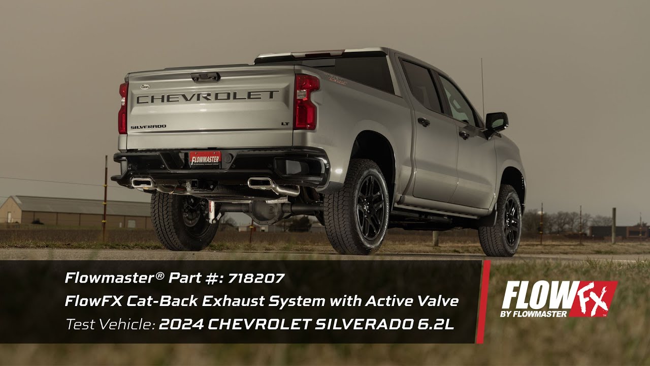 FlowFX Cat-Back for 2024-2025 GM Silverado/Sierra 1500 6.2L Trucks (718207)