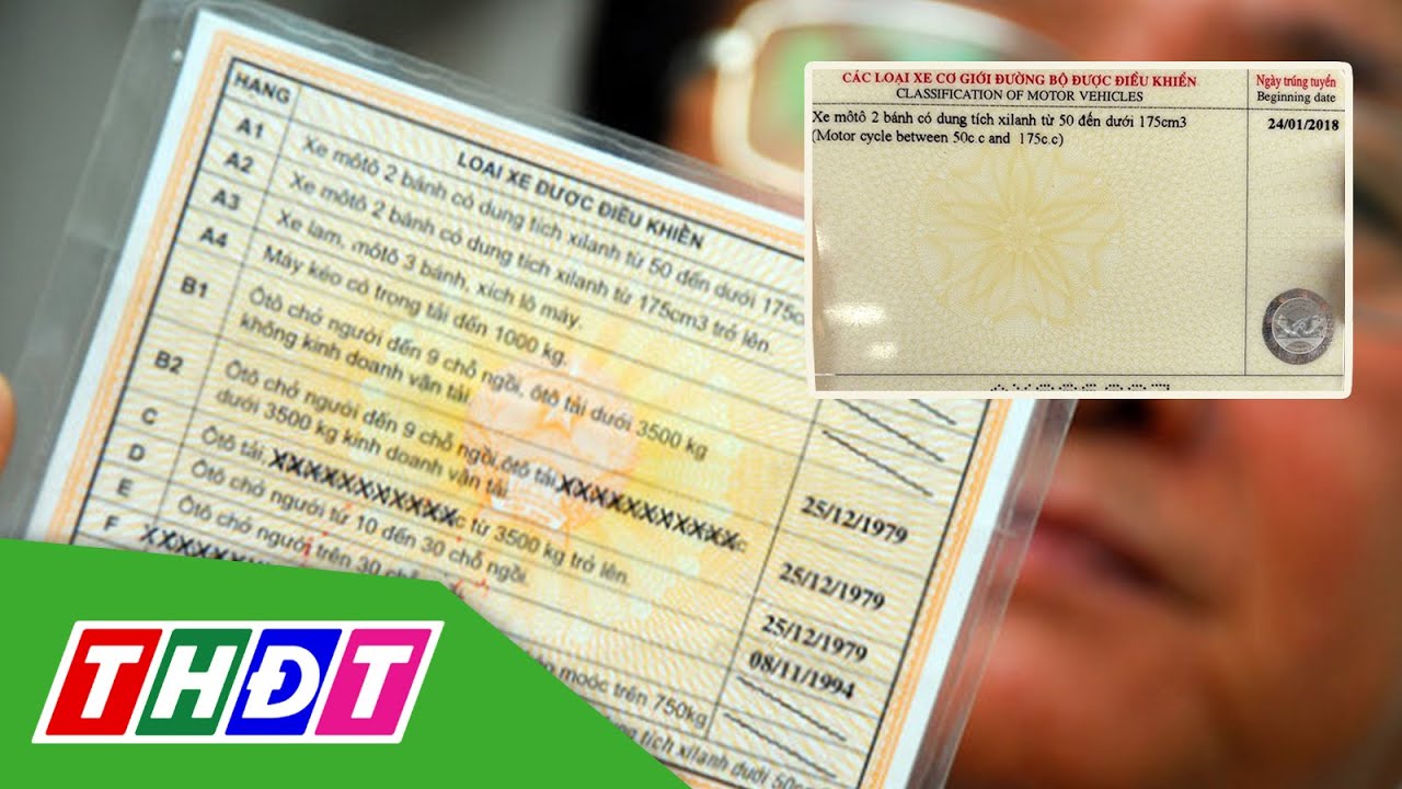 Chưa có quy định bắt buộc phải đổi Giấy phép lái xe giấy sang thẻ cứng | THDT