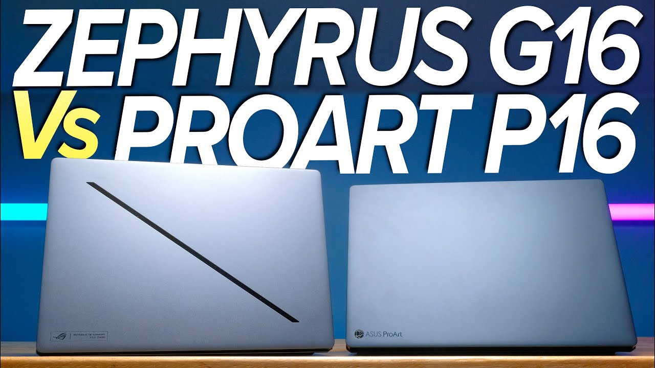Zephyrus G16 Vs ProArt P16 | STOP Choosing the Wrong Creator Laptop