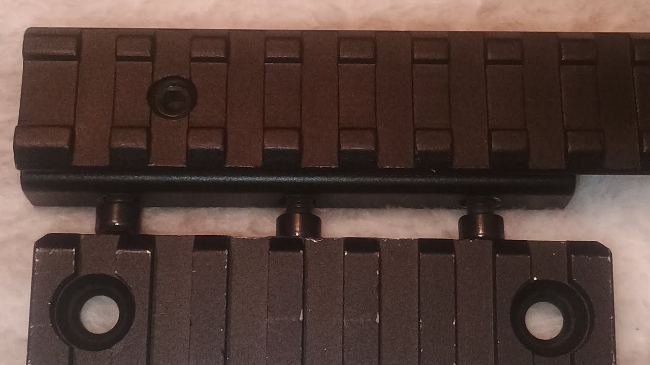 Difference between Picatinny Rail and Weaver Rail!!!!