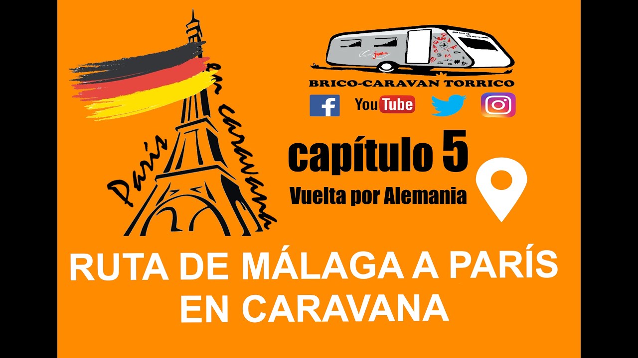 🇫🇷Viaje de MÁLAGA a PARÍS en CARAVANA #5 En Alemania y Colmar!!
