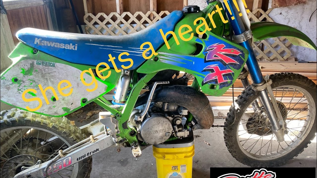 92 KX250 gets a heart