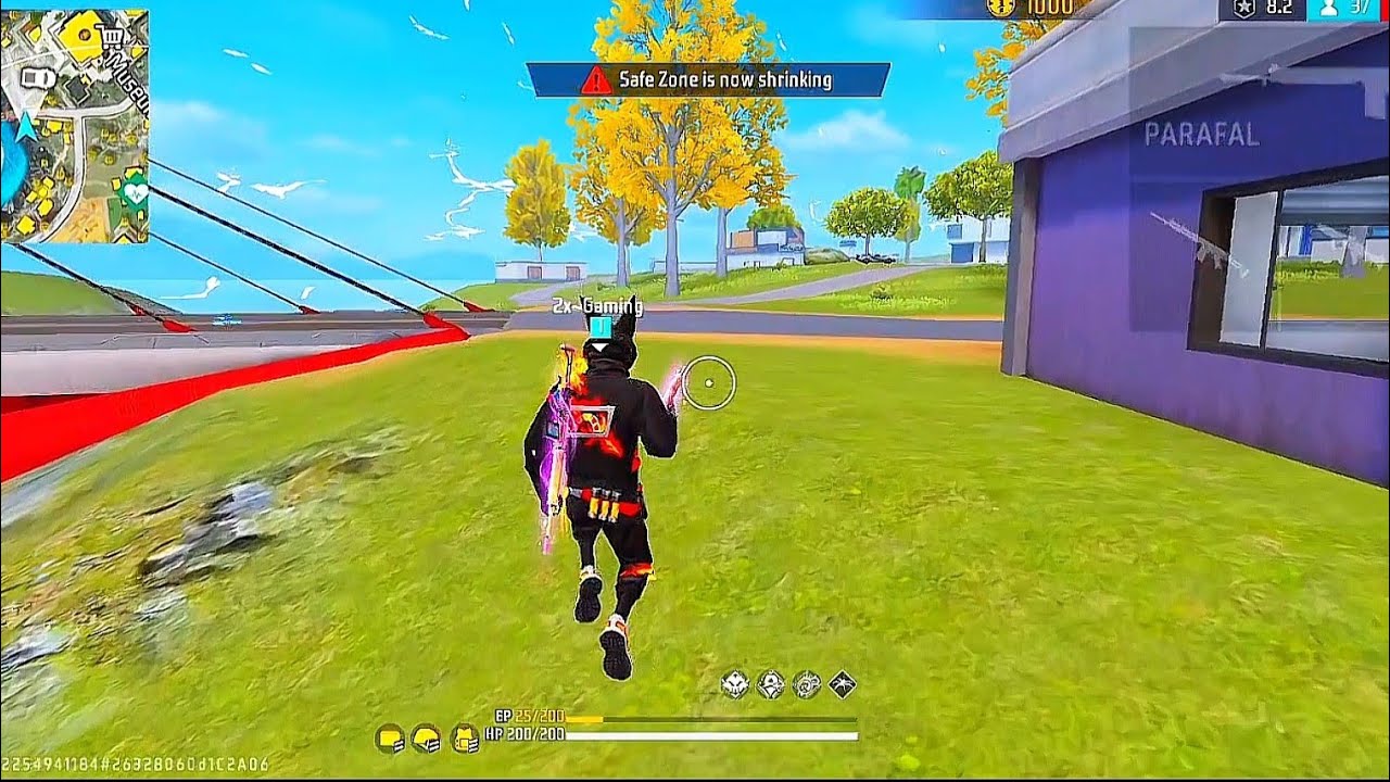 Parafal gun challenge 😱 