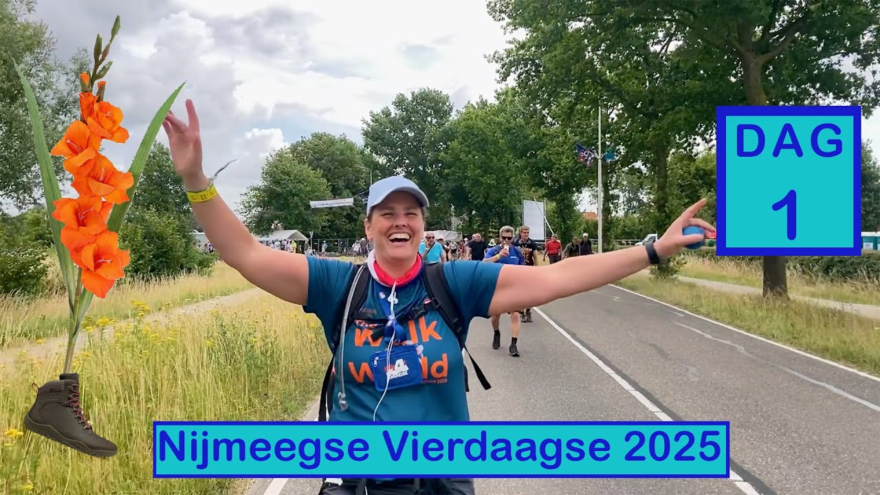 Dag 1 -  Mijn Nijmeegse Vierdaagse 2025