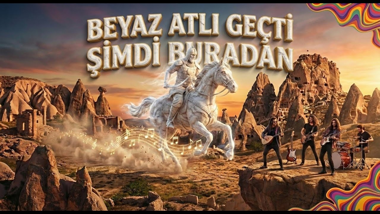 Cem Karaca Beyaz Atlı Şimdi Geçti Buradan CEFEXA Cover AI