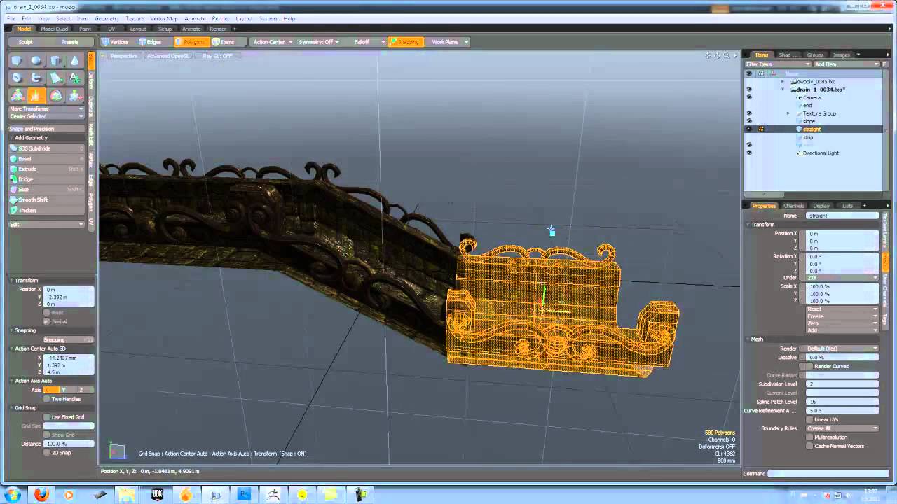 Making of Trine 2: Art assets for sewer level