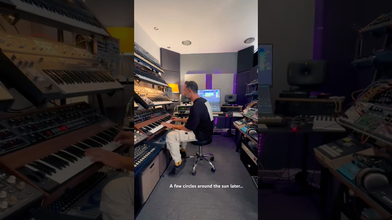 Just a jam! #studioporn #recordingstudio #synthporn #newmusic #etherealtechno #analogsynthesizer