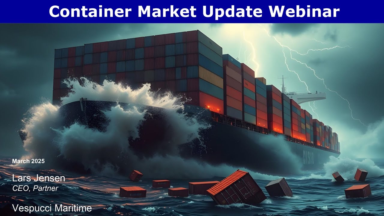 LARS JENSEN, Vespucci Maritime: Container Market Update Apr 2025