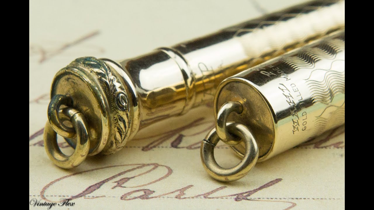 Vintage Wahl Pen & Pencil Set - Flexible Nib