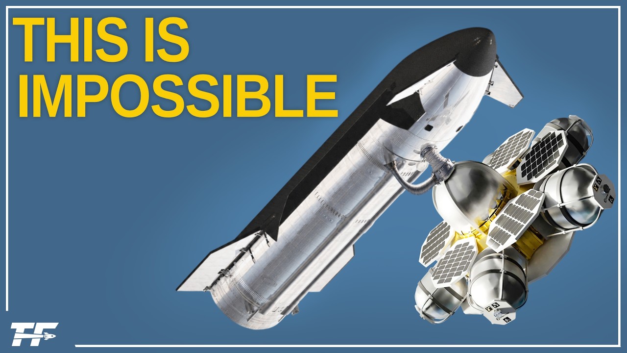 SpaceX Brilliant Upgrade on Refuelling For The Largest Spacecraft Ever Built to the Moon