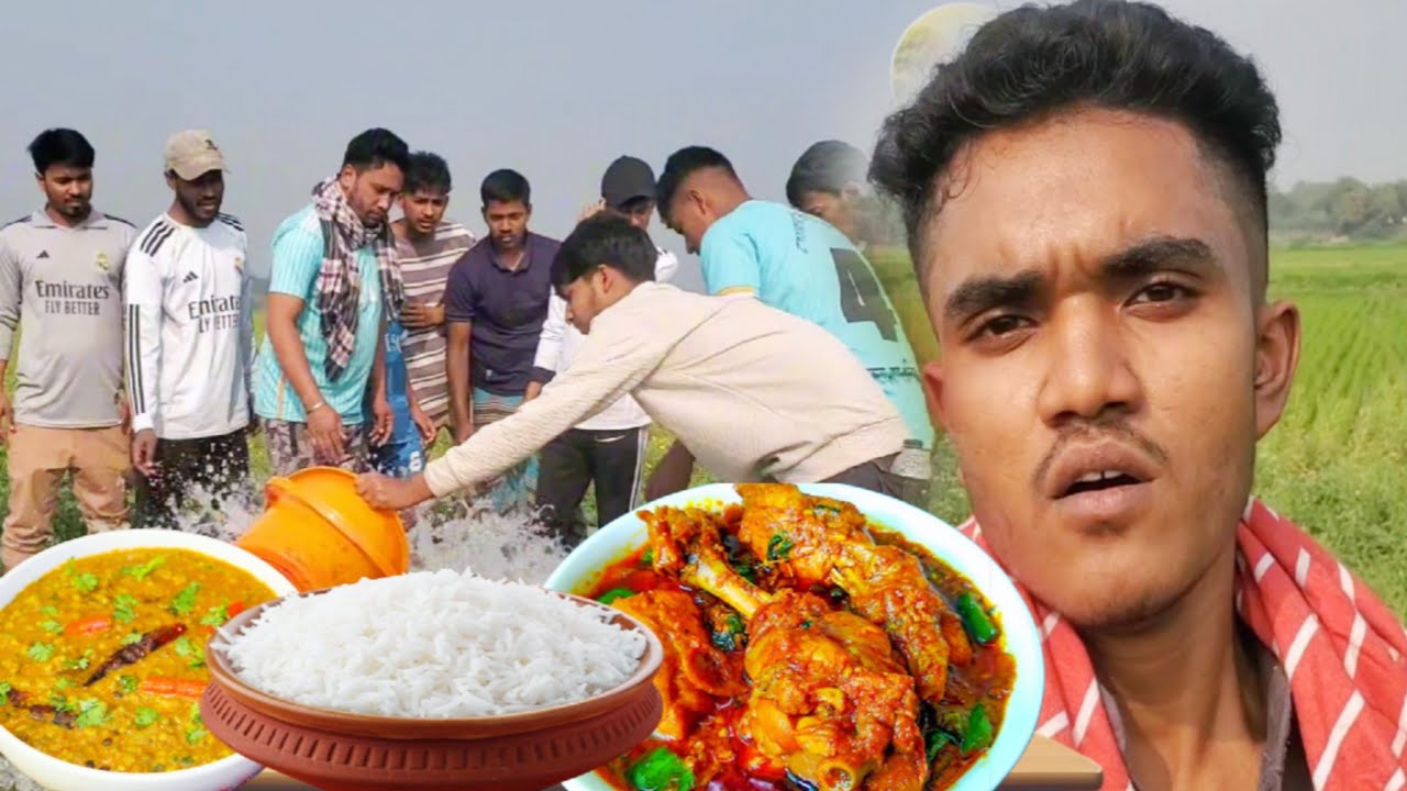 মজার খাবার — গরম ডাল ভাত আর ঝাল মুরগি 2026 Life Village.