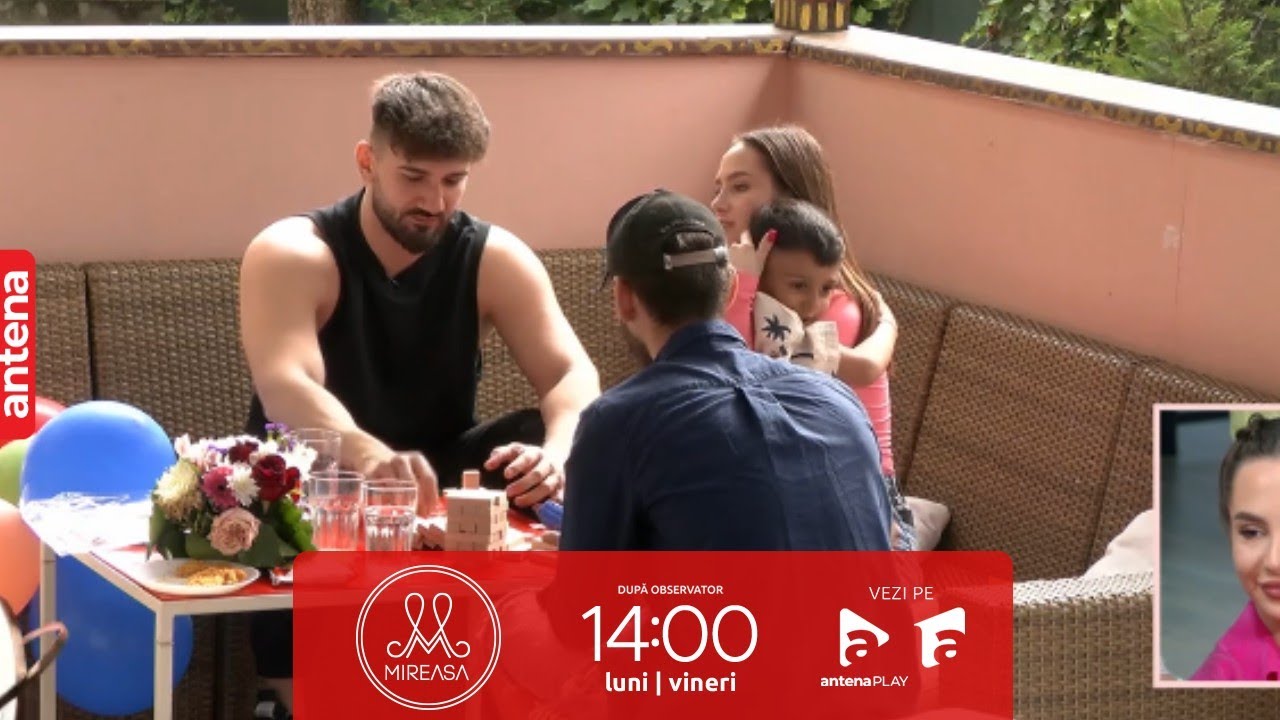 Amir, fiul Mariei a venit în vizită și a făcut cunoștință cu Antonio