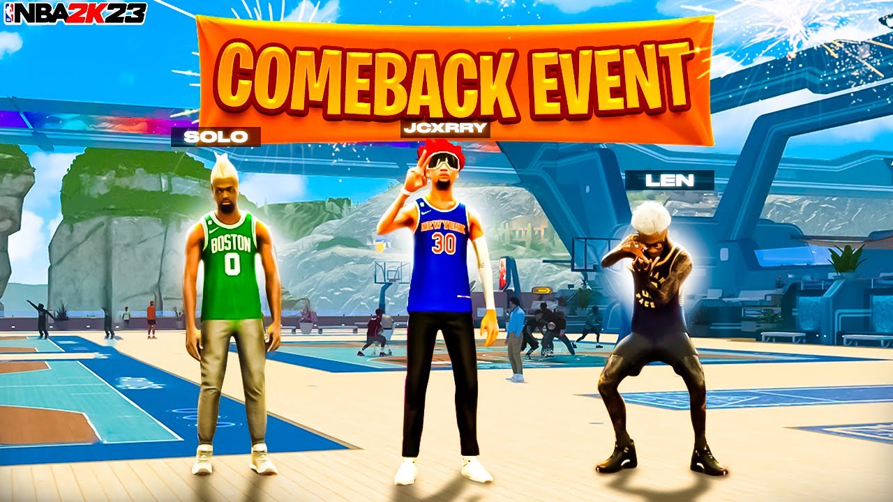 FIRST EVER COMEBACK EVENT in NBA 2K23 CURRENT-GEN! Which Content Creator has the Best Build? NBA2K23