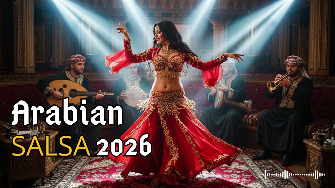 Arabic Salsa Fusion Music 🌙 Latin Beats Inspired by the Desert Night