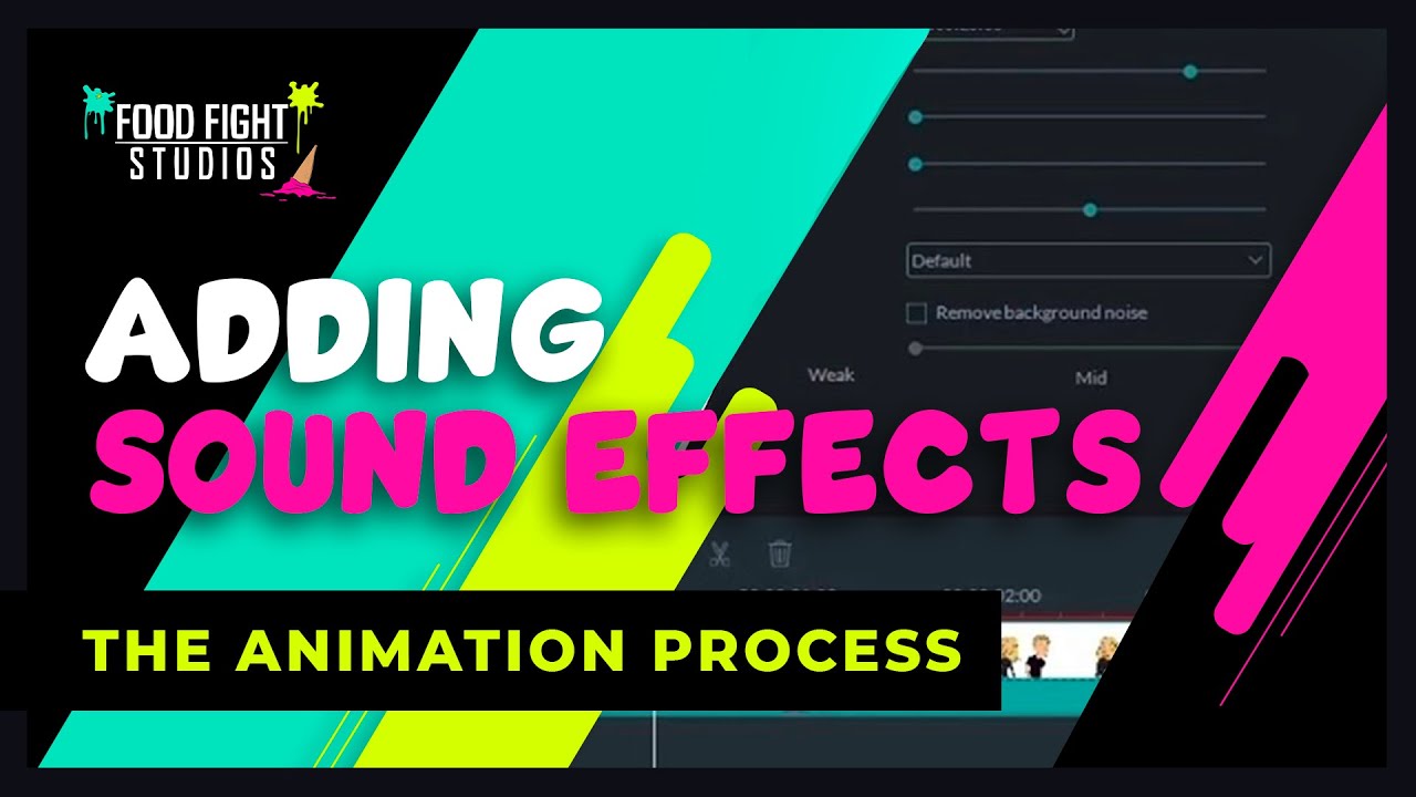 The Animation Process - How to Add Sound Effects | How to Draw a Body In Moho Pro