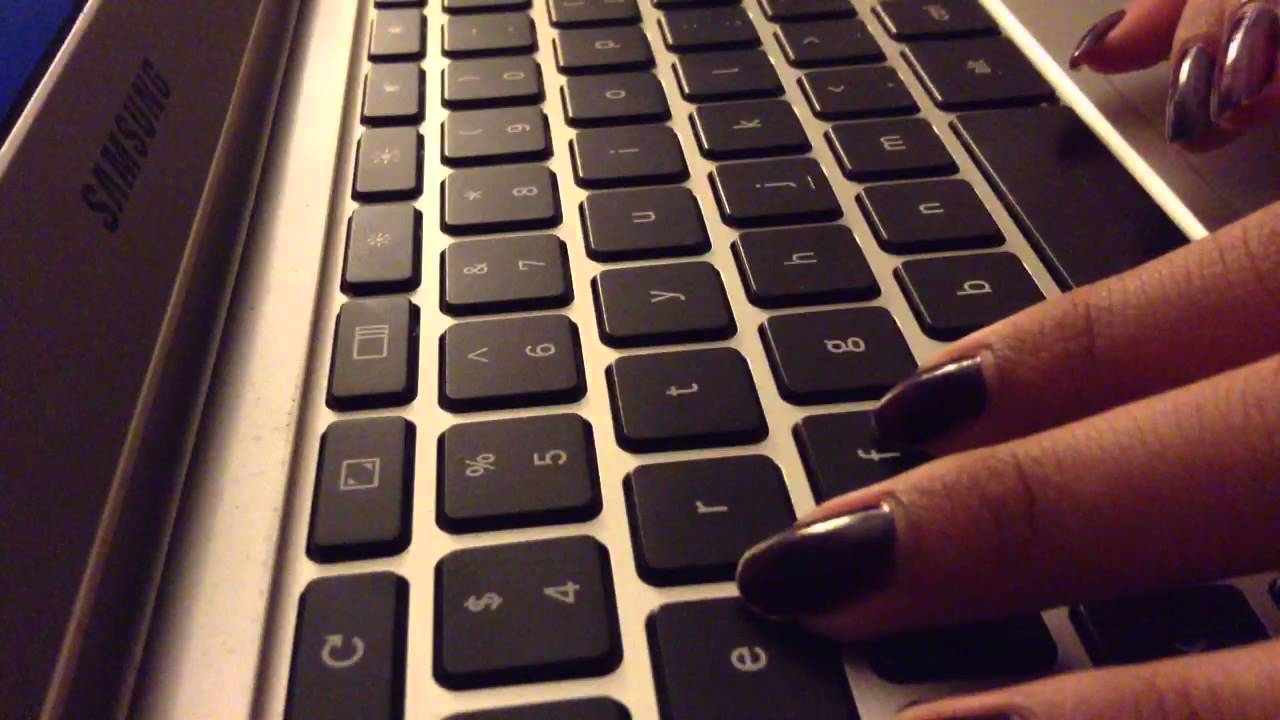 ASMR sounds: typing and clicking #1