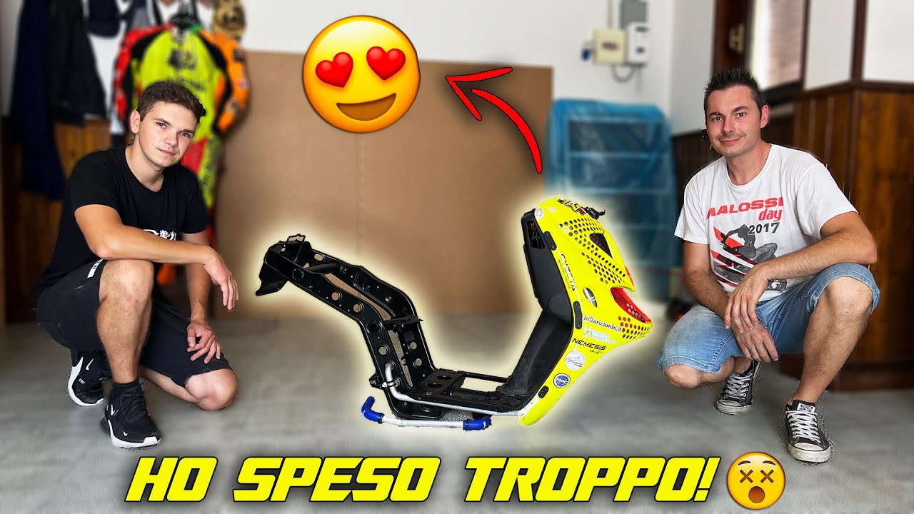MONTO un RADIATORE GIGANTESCO allo ZIP 100cc! 😍😱