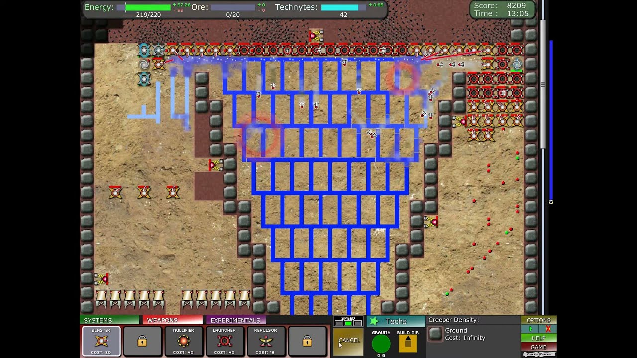 Creeper World 2 - Custom Map #172 - Eliminate the threat at source!