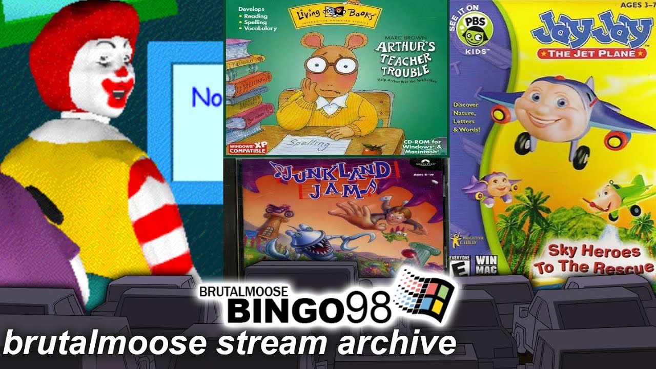 various win98 nightmares | Bingo98