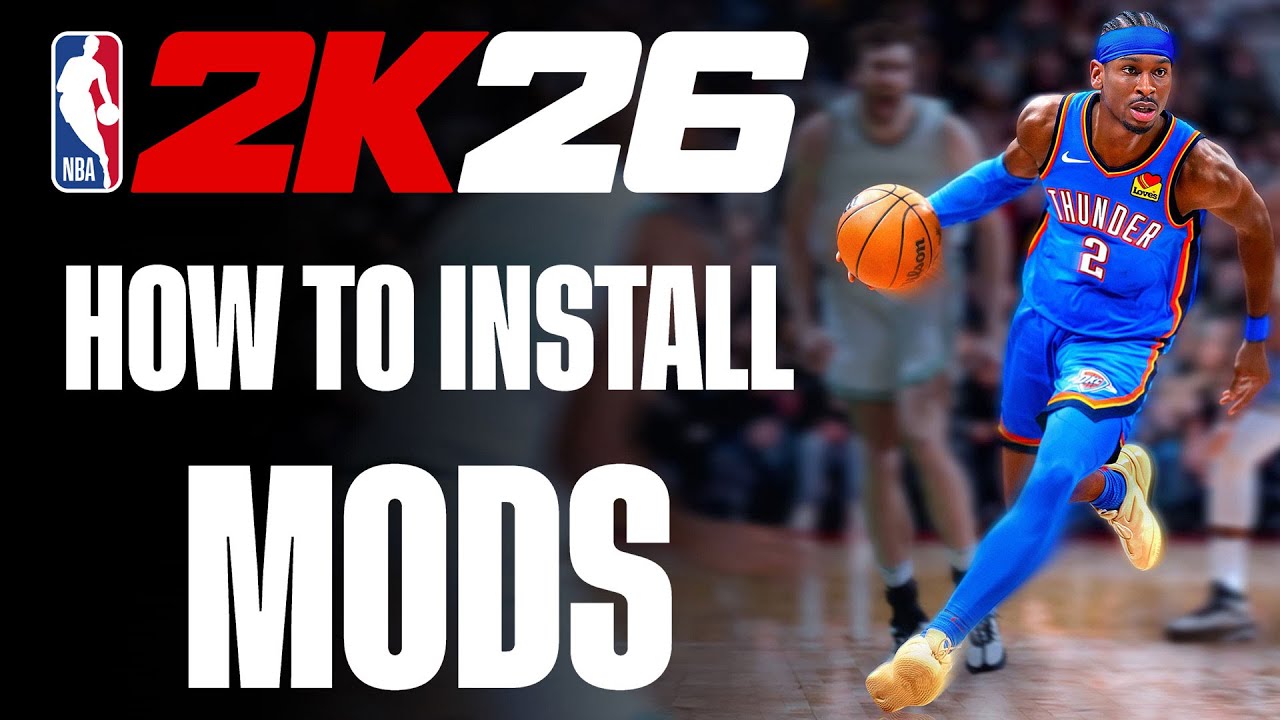 NBA 2K26: HOW TO INSTALL MODS AND EXTRACT FILES (TUTORIAL)