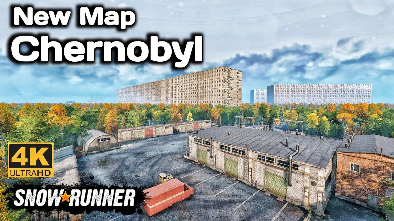 New Map Chernobyl In SnowRunner Season 15 #snowrunner #offroad #truck