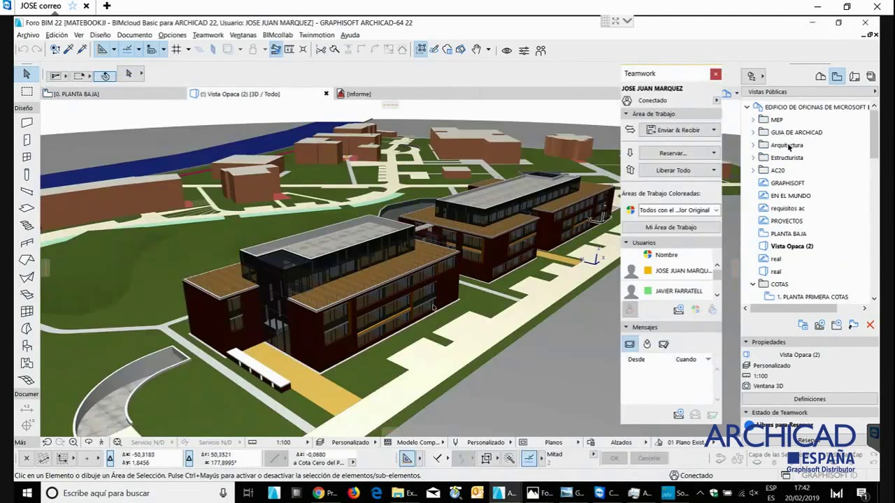 Teamwork/BIMServer/BIMCloud en AC 22