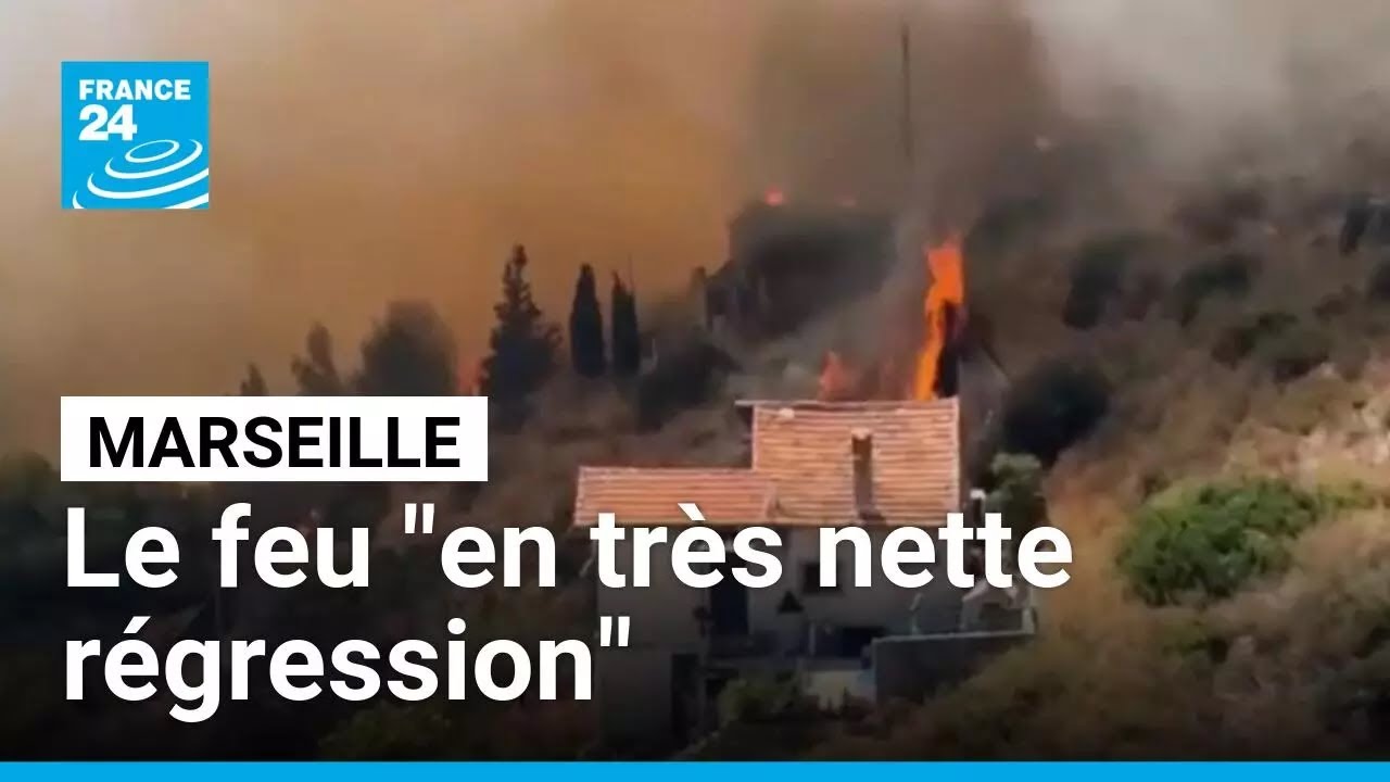 Le feu &agrave; Marseille en 
