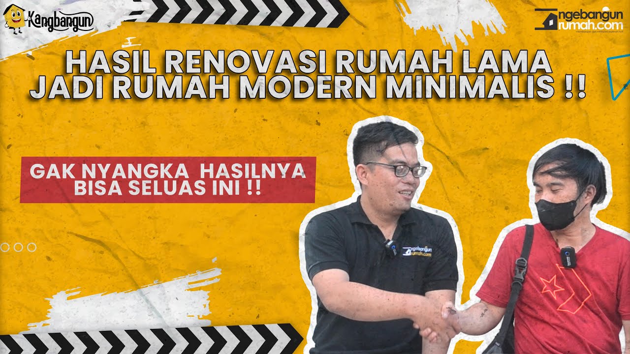 TESTIMONI | RENOVASI RUMAH 1 LANTAI DENGAN LUAS TANAH 77 m2 CUMA 350 JUTA ?!